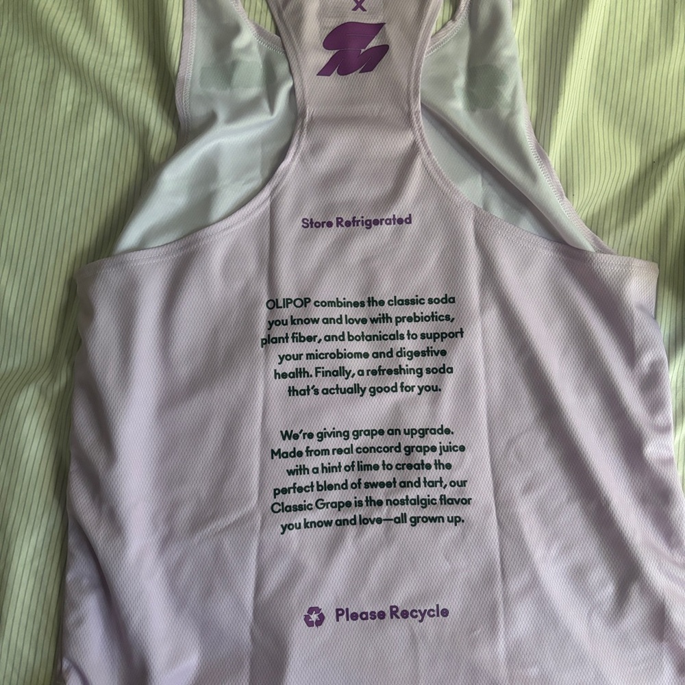 OLIPOP x HOKA singlet grape soda flavor - Picture 5 of 5